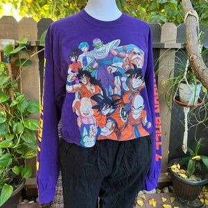 Dragon Ball Z Cut-off Crop Top